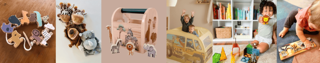 SitSnapp Africa Safari Theme Toddler Hire Items Playbox 1