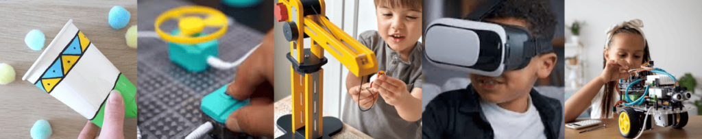 SitSnapp Coding and Tech Theme Playbox rental items for Kids, Tweens and Teens