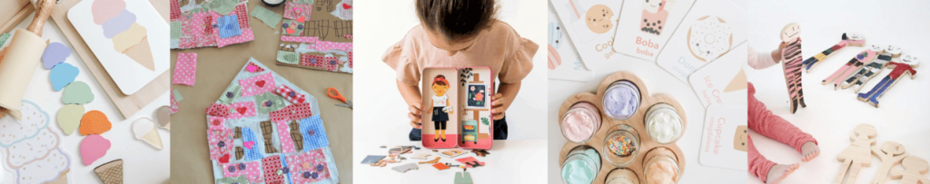 SitSnapp Pebble & Pram Playhouse Dramatic PlayPax Set