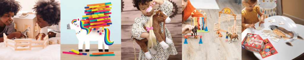 SitSnapp Equestrian theme hire items Playbox for preschoolers