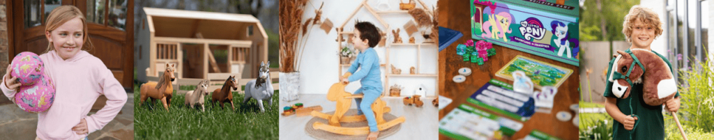SitSnapp Equestrian theme hire items Playbox preschoolers