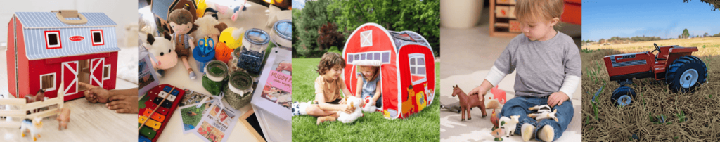 SitSnapp Farm Hire Toys PlayBoxes for Preschoolers