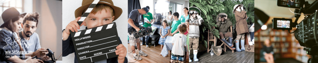 SitSnapp Film crew kids services