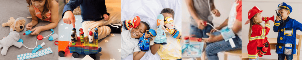 SitSnapp Rescue Rangers Helpers CT Play hire items Playbox preschoolers