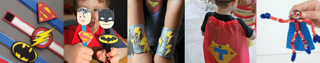 SitSnapp Heroes Theme PlayBOX PlayPAX Items Preschoolers