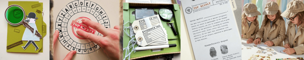 SitSnapp Investigator Mystery Theme Playbox rental items for Kids, Tweens and Teens 2