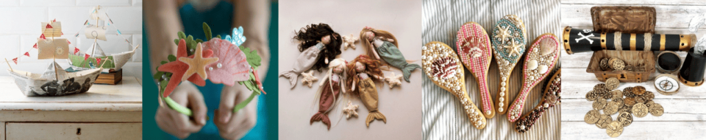 SitSnapp Pirates and Mermaids Theme Playbox rental items for Kids, Tweens and Teens