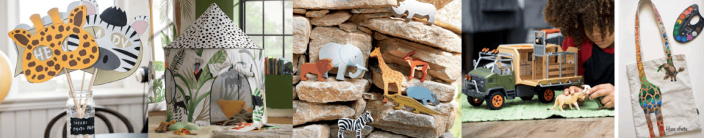 SitSnapp Safari Theme PlayBOX PlayPAX Items Children