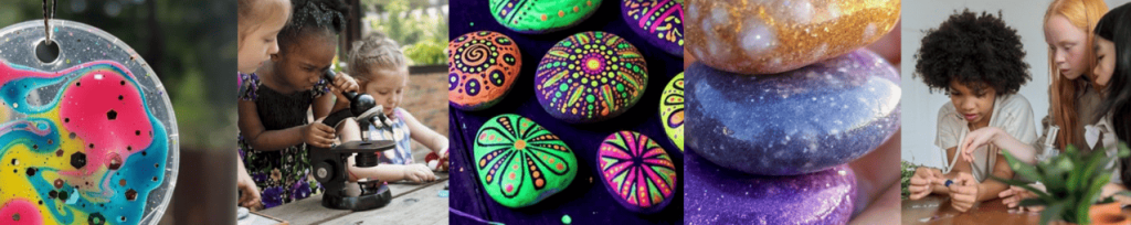 SitSnapp Science Theme Playbox rental items for Kids, Tweens and Teens