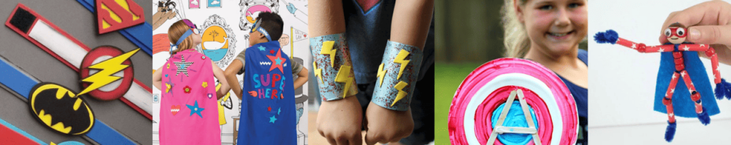 SitSnapp Super Hero Theme PlayBOX Items Children