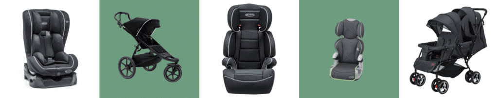 SitSnapp toddler travel car seat and pram hire rental Cape Town