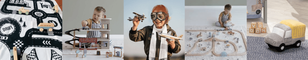 SitSnapp Transport theme hire items Playbox preschoolers