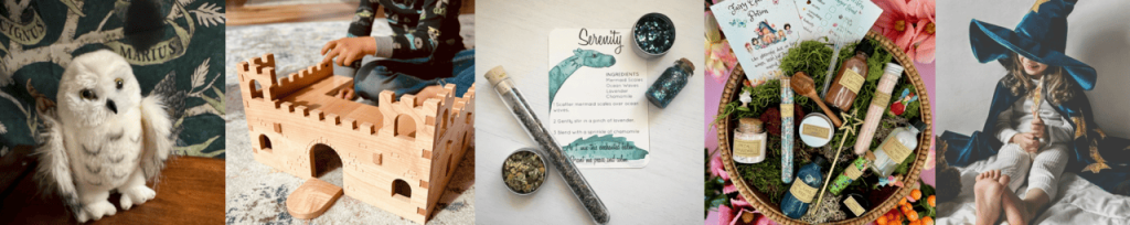 SitSnapp Wizard Theme PlayBOX PlayPAX Items Preschoolers